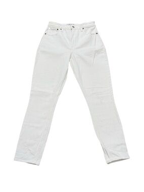 Women’s Y2K Abercrombie & Fitch White Denim Jeans 2000s